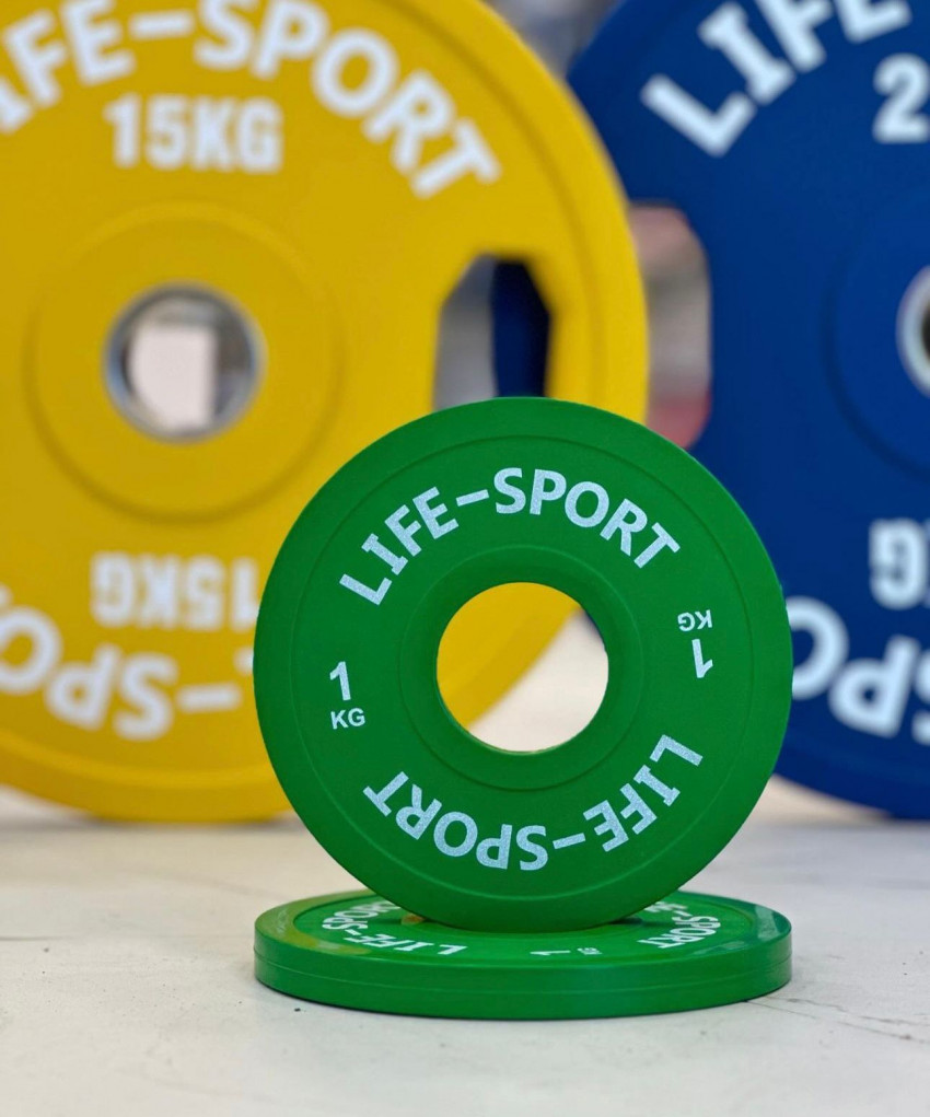 LİFE SPORT Change Plate 1.0 KG Yaşıl